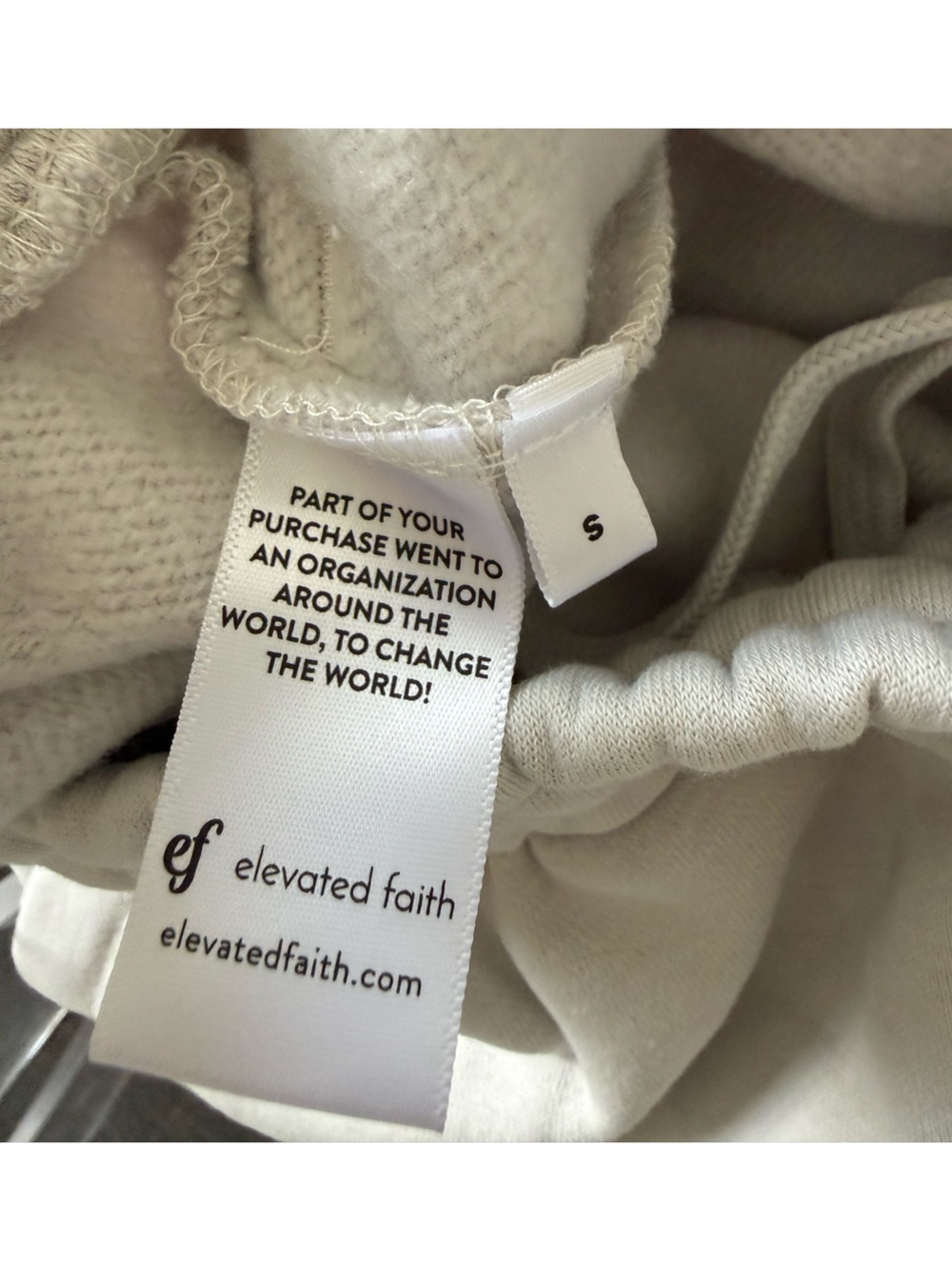 NWT - Elevated Faith - Grace Upon Grace Butterfly Sweat Shorts - Size Small - Picture 2 of 5